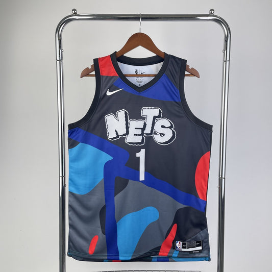 Brooklyn Nets City Edition #1 BRIDGES NBA Season Jerseys 2024