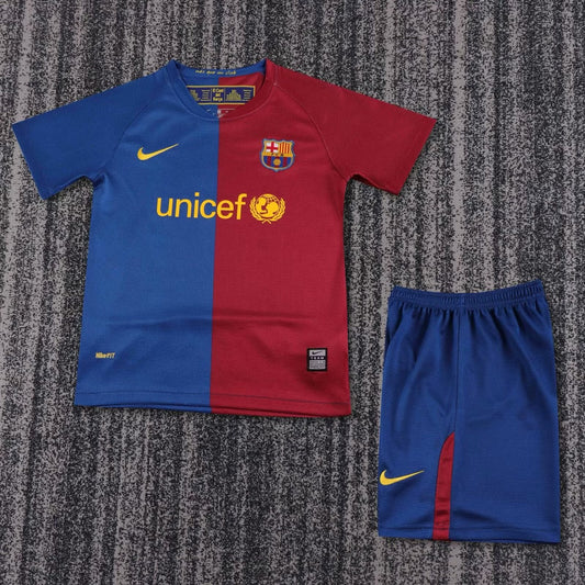 Retro Barcelona Home Kids 2008/2009