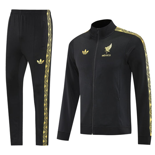 Mexico Black Jacket Tracksuit 2025/2026