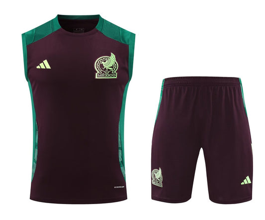 Mexico Training Clothing Vest Set Football Jersey 2024/2025