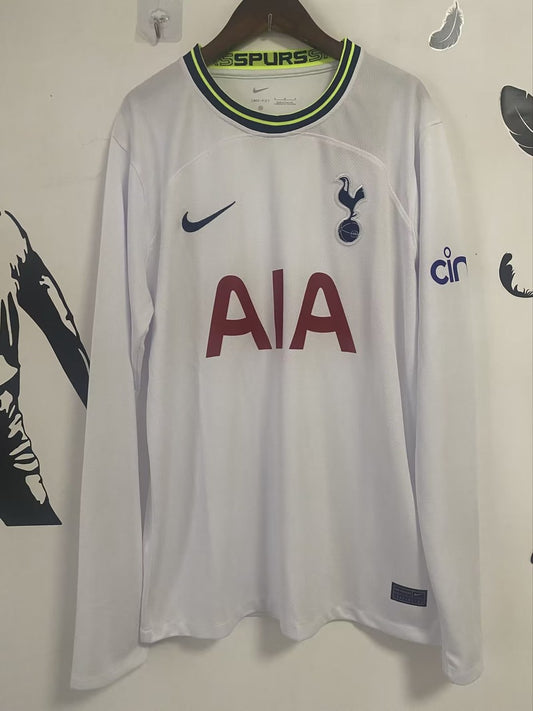 Tottenham Home Long Sleeve Fans Football Jersey 2022/2023