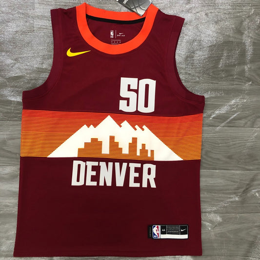 Denver Nuggets City Edition Red #50 GORDON NBA Season Jerseys 2021