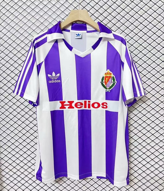 Retro Valladolid Home Fans Football Jersey 1995/1996