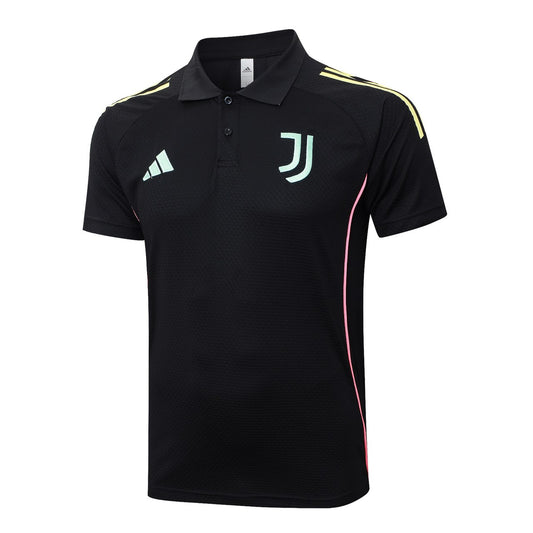 Juventus Polo Fans Black Football Jersey 2025/2026