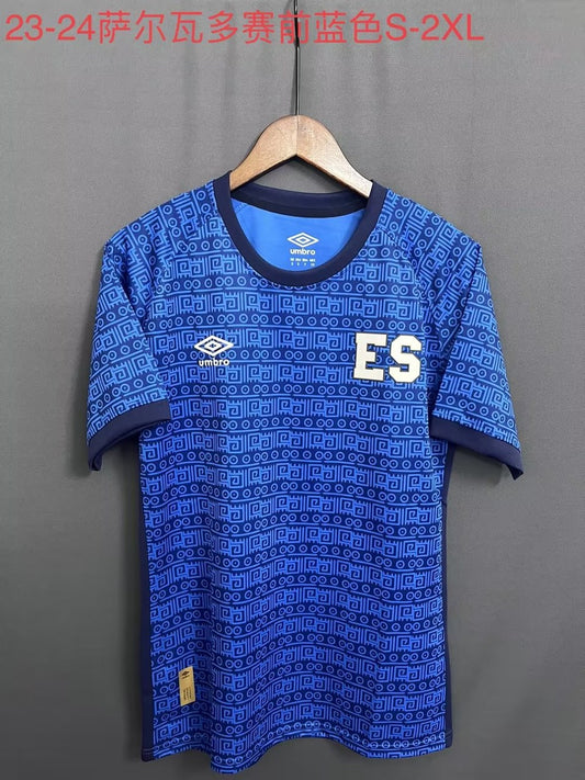 El Salvador Pre Match Fans Football Jersey 2023/2024