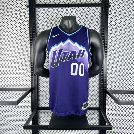 Utah Jazz Purple #00 MARKKANEN NBA Season Jerseys 2026