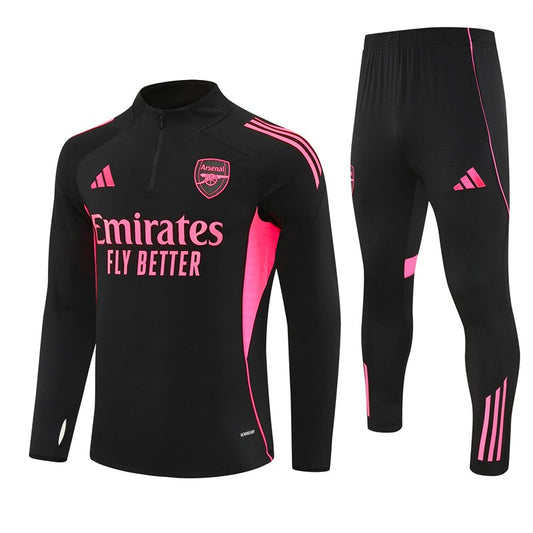 Arsenal Training Tracksuit Black (Kids And Man ) 2025/2026
