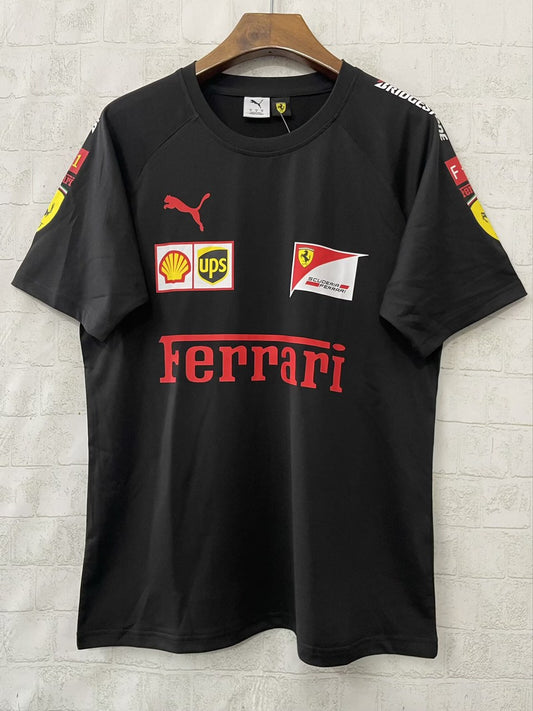 F1 Ferrari Black Short Sleeve Racing Suit 2026