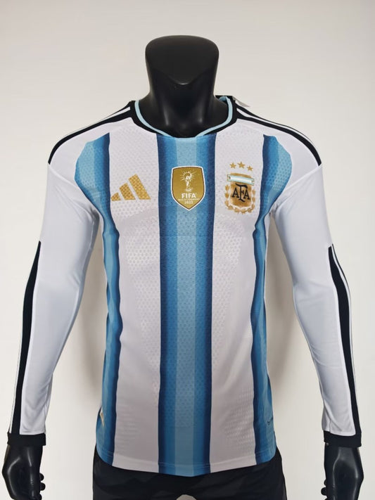 Argentina Home Long Player Football Jersey 2026/2027