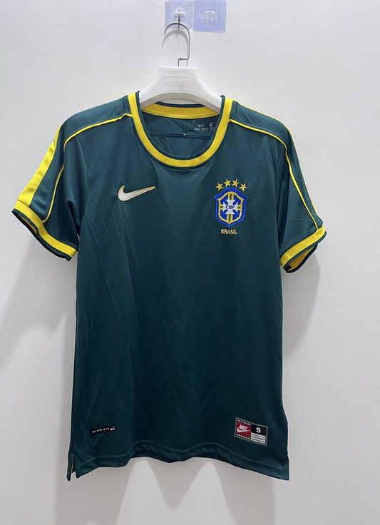 Retro Brazil Goalkeeper Football Jersey 1998