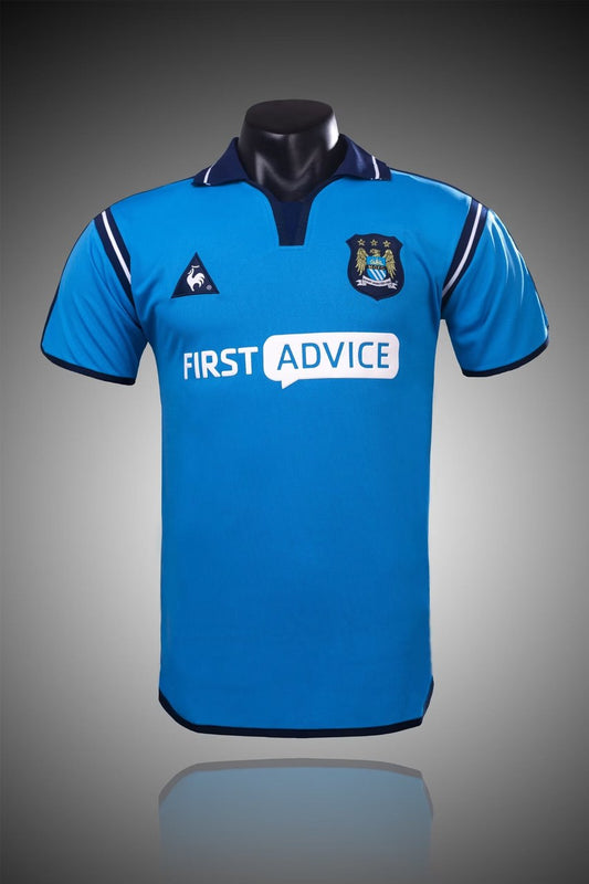 Retro Manchester City Home Football Jersey 2002/2003