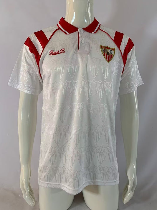 Retro Sevilla Home Football Jersey 1992/1993