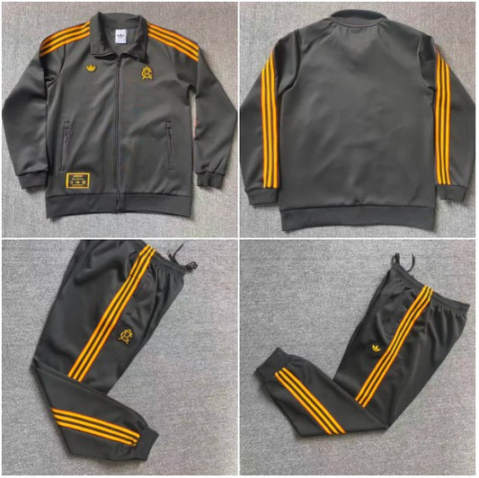 America Black Jacket Tracksuit 2025/2026