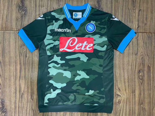 Retro Napoli Green Football Jersey 2013/2014