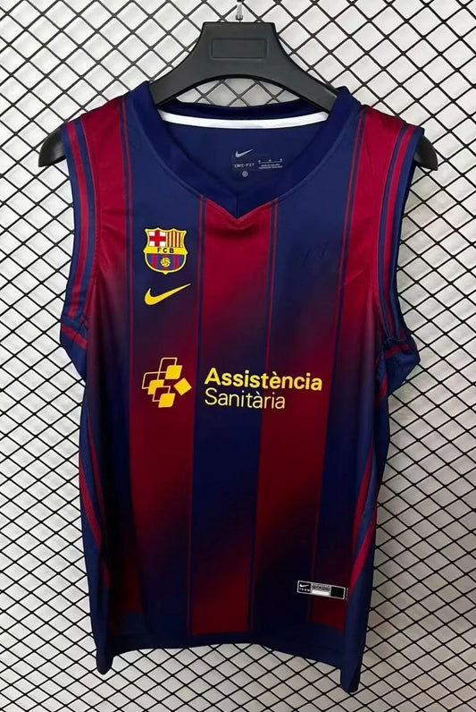Barcelona Vest Fans Blue1:1 Quality Football Jersey 2025/2026