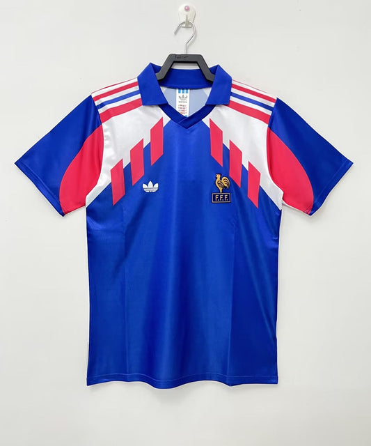 Retro France Home Football Jersey 1990