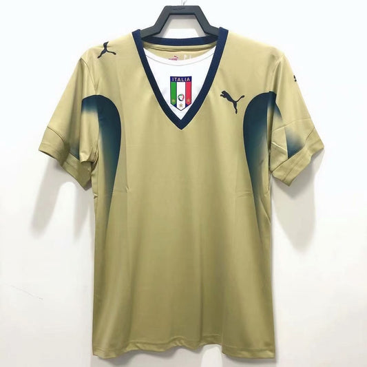 Retro Italy Goalkeeper Football Jersey 2006