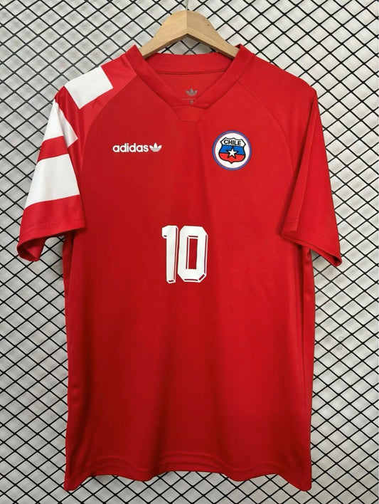 Retro Chile Home Fans Football Jersey 1994