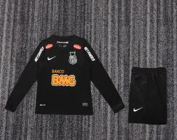 Retro Santos Away Kids Long Football Jersey 2012/2013