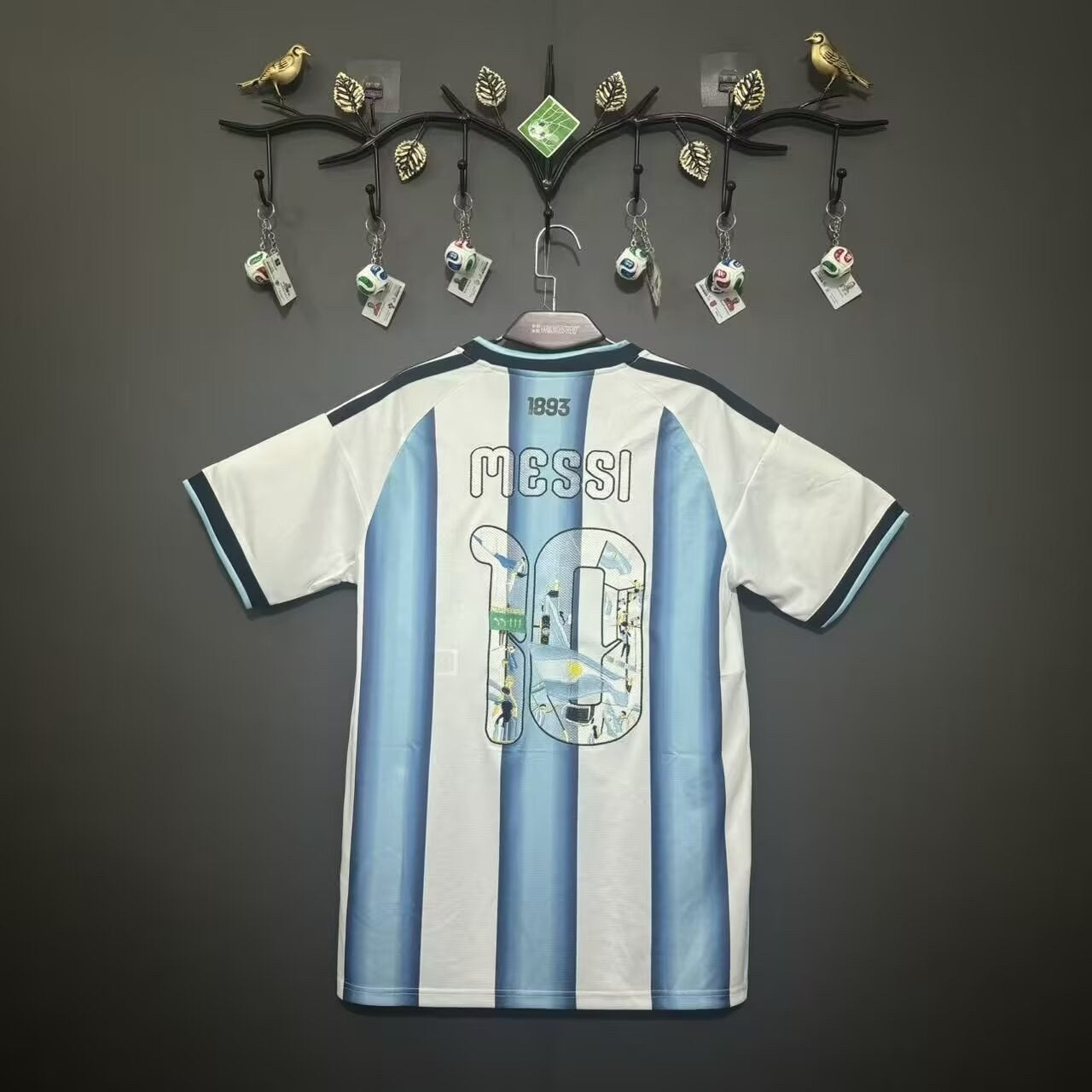 Argentina Home Crane Special Edition Player Football Jersey 2026/2027