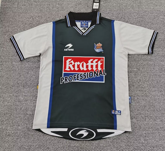 Retro Real Sociedad Away Fans Football Jersey 2000/2002