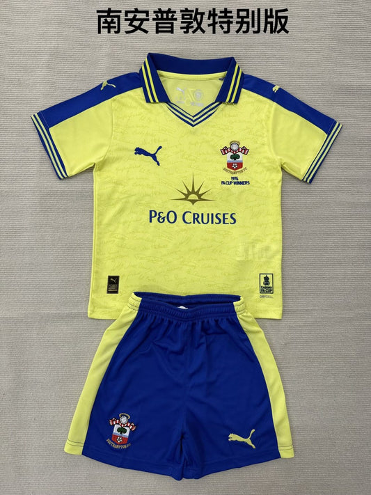 Southampton 150 Year Special Edition (16- 2XL KIds ANd Man ) Fans Football Jersey 2025/2026