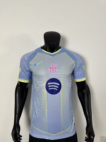 Barcelona Design Blue Yellow Player Football Jersey 2025/2026