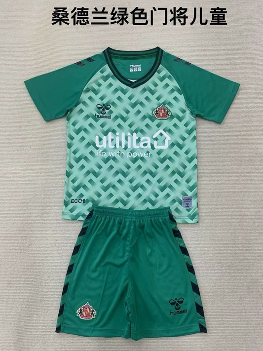 Sunderland Goalkeeper Kids Football Jersey 2024/2025