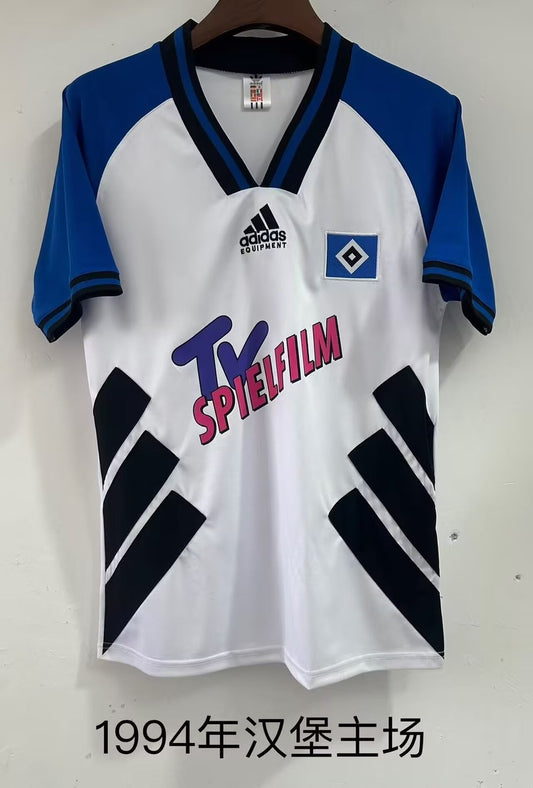 Retro Hamburger SV Home Fans Football Jersey 1994
