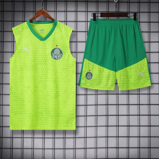 Palmeiras Training Clothing Vest Set Football Jersey 2024/2025