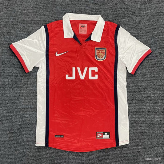 Retro Arsenal Home Football Jersey 1998/1999