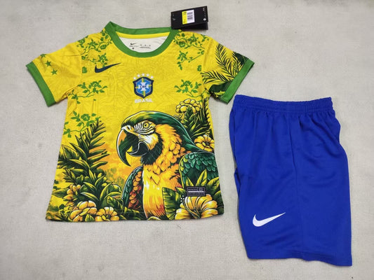 Brazil Special Edition Kids Fans Football Jersey 2026/2027