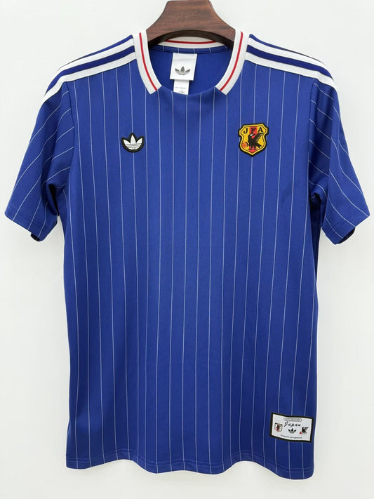Japan T-shirt Retro Leisure Blue Football Jersey 2026/2027