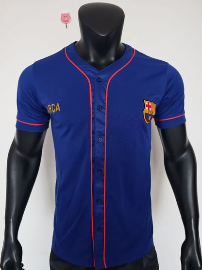 MLB Barcelona Baseball Blue Jerseys 2025/2026