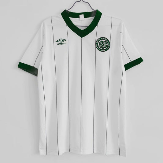Retro 1984/1986 White Celtic Football Jersey
