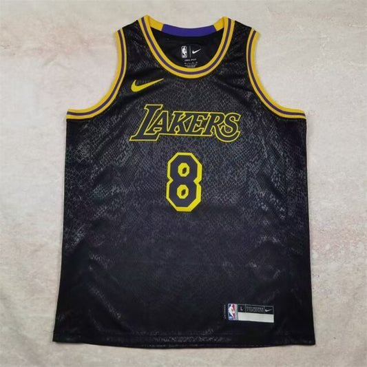 Los Angeles Lakers Kids Kobe #8 BRYANT #24 Snake Pattern NBA Jerseys