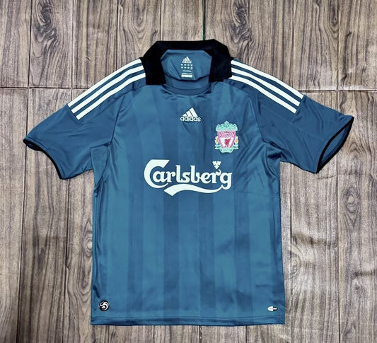 Retro Liverpool Away Football Jersey 2008/2009