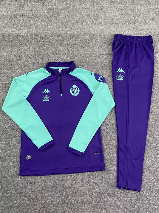 Valladolid Training Tracksuit Purple Football Jersey 2025/2026