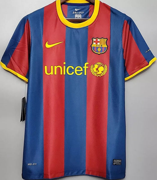 Retro Barcelona Home Football Jersey 2010/2011