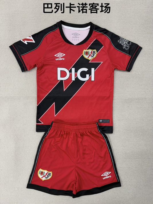Rayo Vallecano Away (Kids And Man ) Football Jersey 2025/2026