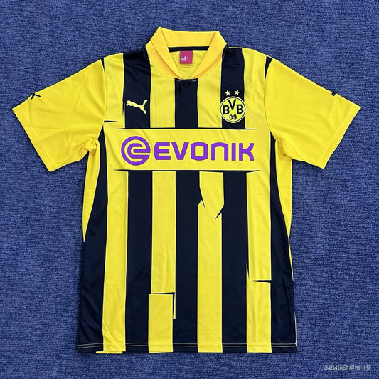 Retro Dortmund Home Fans Football Jersey 2012/2013