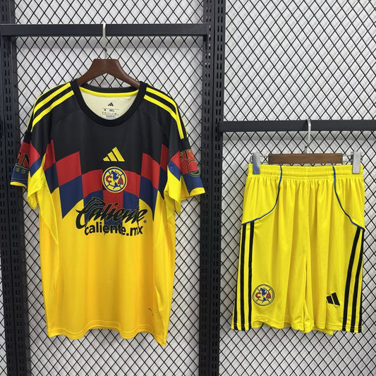 Club America Home With Pants Sets Fans Football Jersey 2025/2026