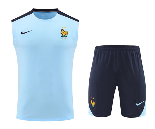 France Training Clothing Vest Set Football Jersey 2024/2025