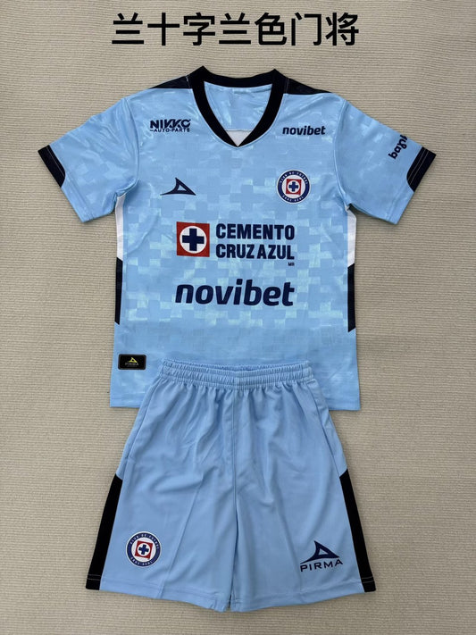 Cruz Azul Goalkeeper Fans Football Jersey 2025/2026 (Kids And Man )