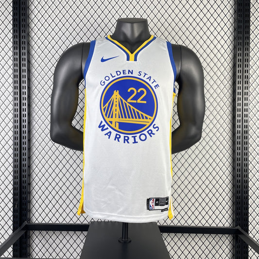 Golden State Warriors V-neck White #22 WIGGINS NBA Season Jerseys 2023