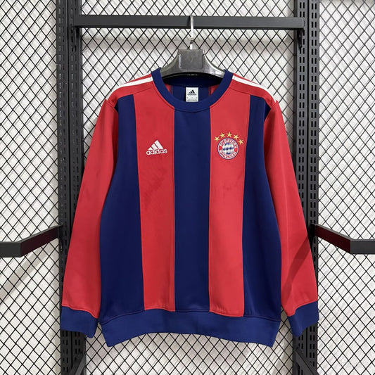 Bayern Munich Hoodie Red Blue Jacket Tracksuit Football Jersey 2025/2026
