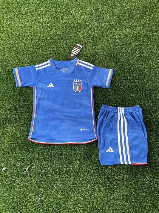 Italy Home Kids Football Jersey 2023/2024