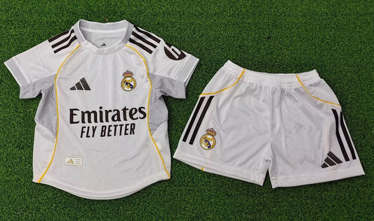 Real Madrid Home Player Kids Football Jersey 2025/2026
