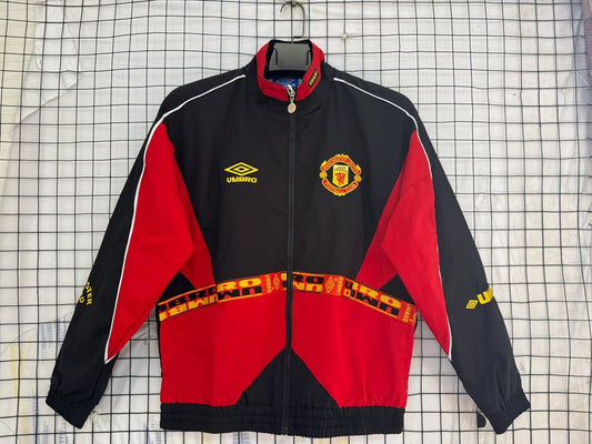 Manchester United Windbreaker Black Red Windbreaker 2026/2027