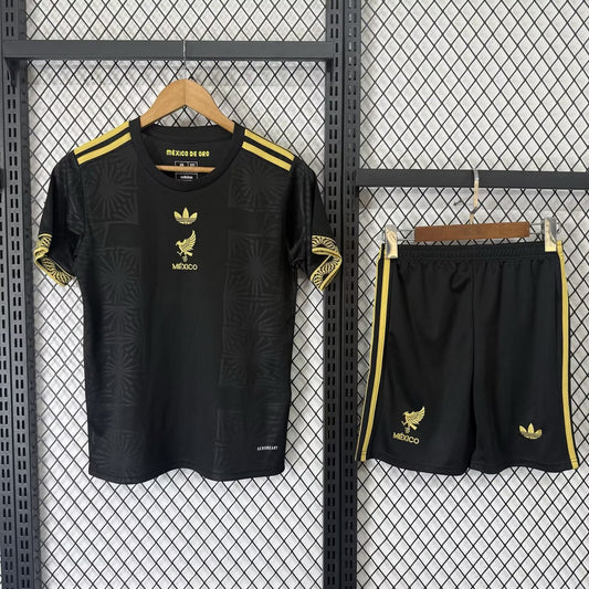 Mexico Special Edition With Pants Sets Black Fans Football Jersey 2025/2026